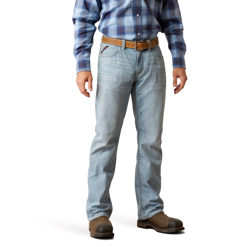 *SALE* LIMITED SIZES & AVAILABILITY!! Ariat FR M4 Durastretch Duralight Remming Boot Cut Jean - Clemente