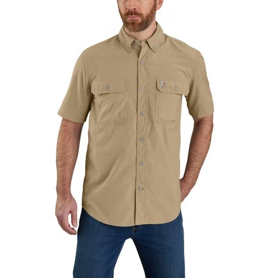 Carhartt Force® Relaxed Fit Lightweight Button Front S/S Shirt