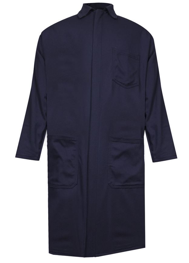 NSA DRIFIRE FR Ultrasoft Lab Coat - Navy